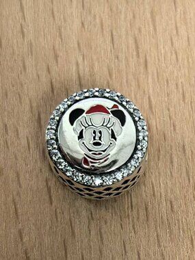 Pandora 2021 Disneyland Holiday Mickey Charm Pendant, S925 Silver Bracelets